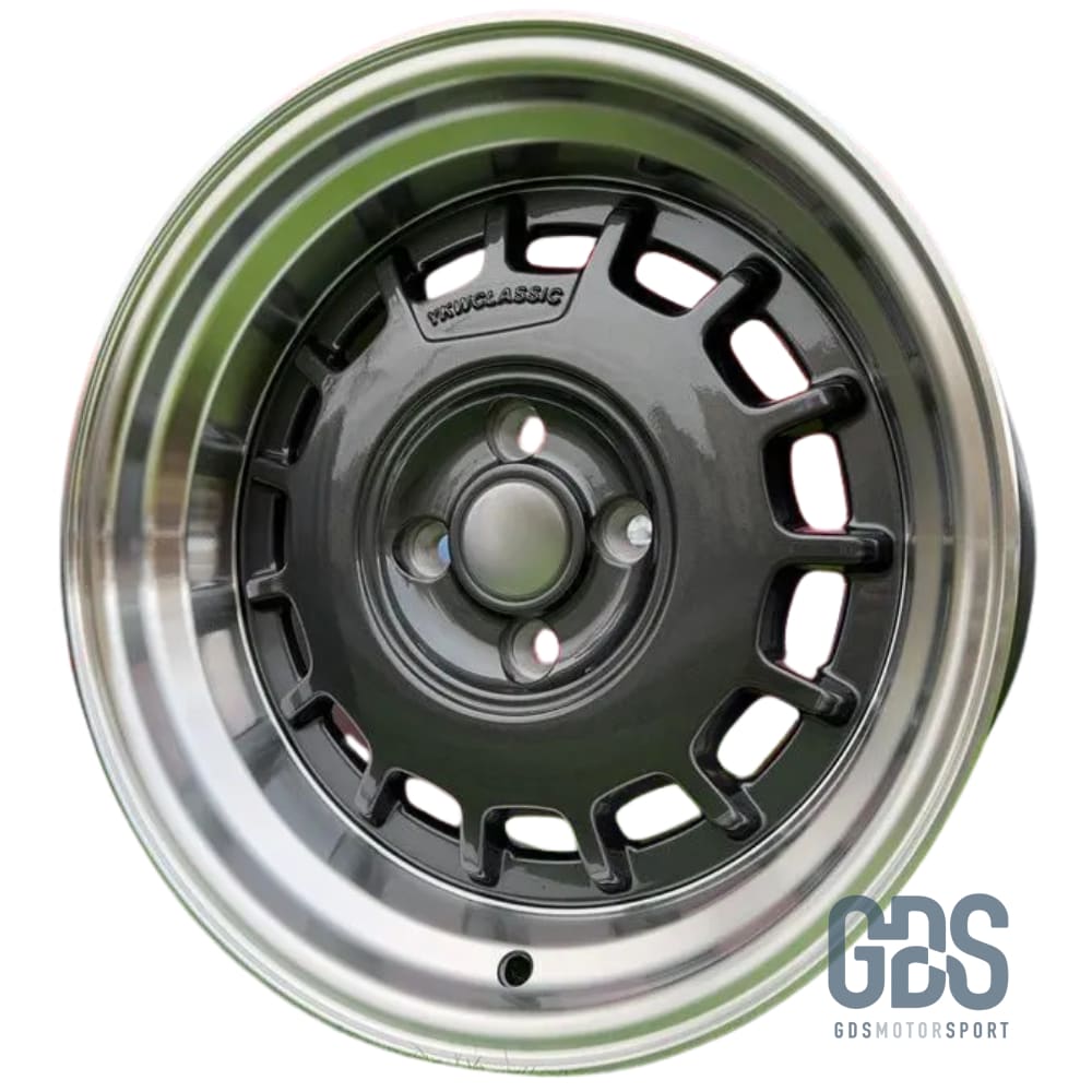 4 jantes Classic Steel Type 2 Gris métallique BMW R15’’ X 8’’ ET20 - Jantes et pneus - GDS Motorsport