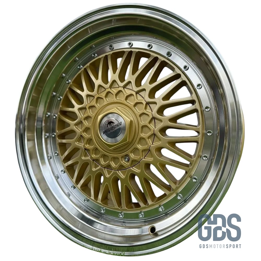 4 jantes Look BBS RS (Forzza) Gold BMW R16’’ X 8’’ ET20 - Jantes et pneus - GDS Motorsport