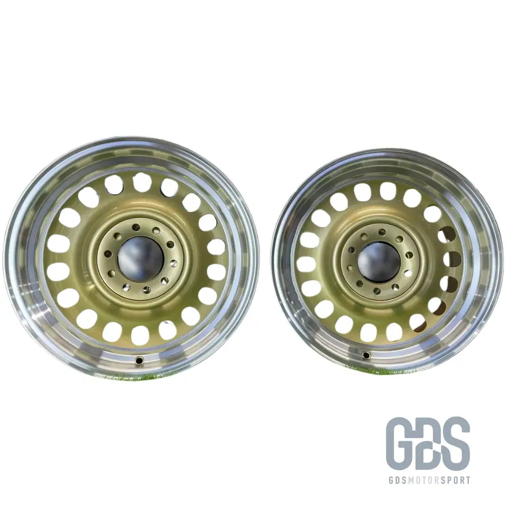 4 jantes look classic steel gold bmw r15’’ x 8’’ et25 - jantes et pneus