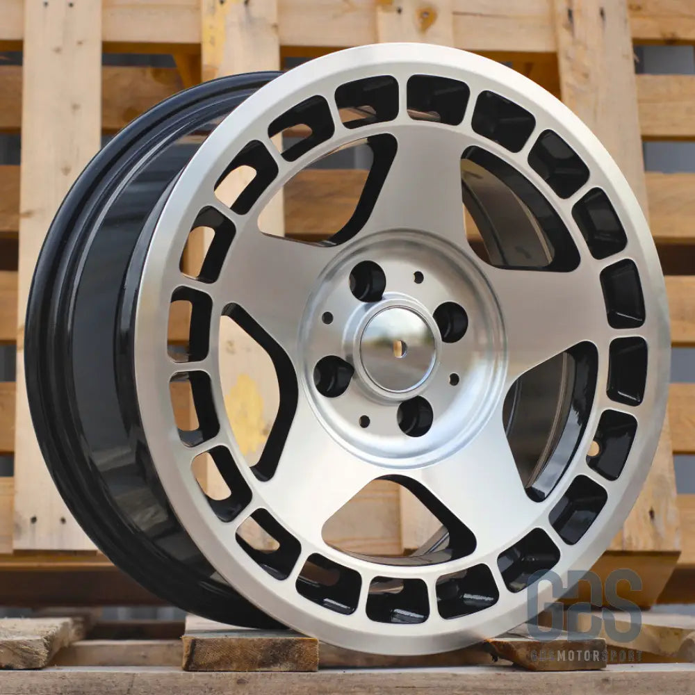 4 jantes look turbomac rally bmw r15’’ x 7’’ et24 - jantes et pneus