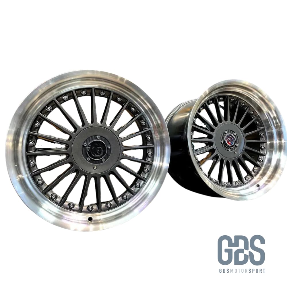 4 jantes style Alpina classique Gris Métallique BMW R17’’ X 8 ET20 9’’ ET15 - Jantes et pneus - GDS Motorsport