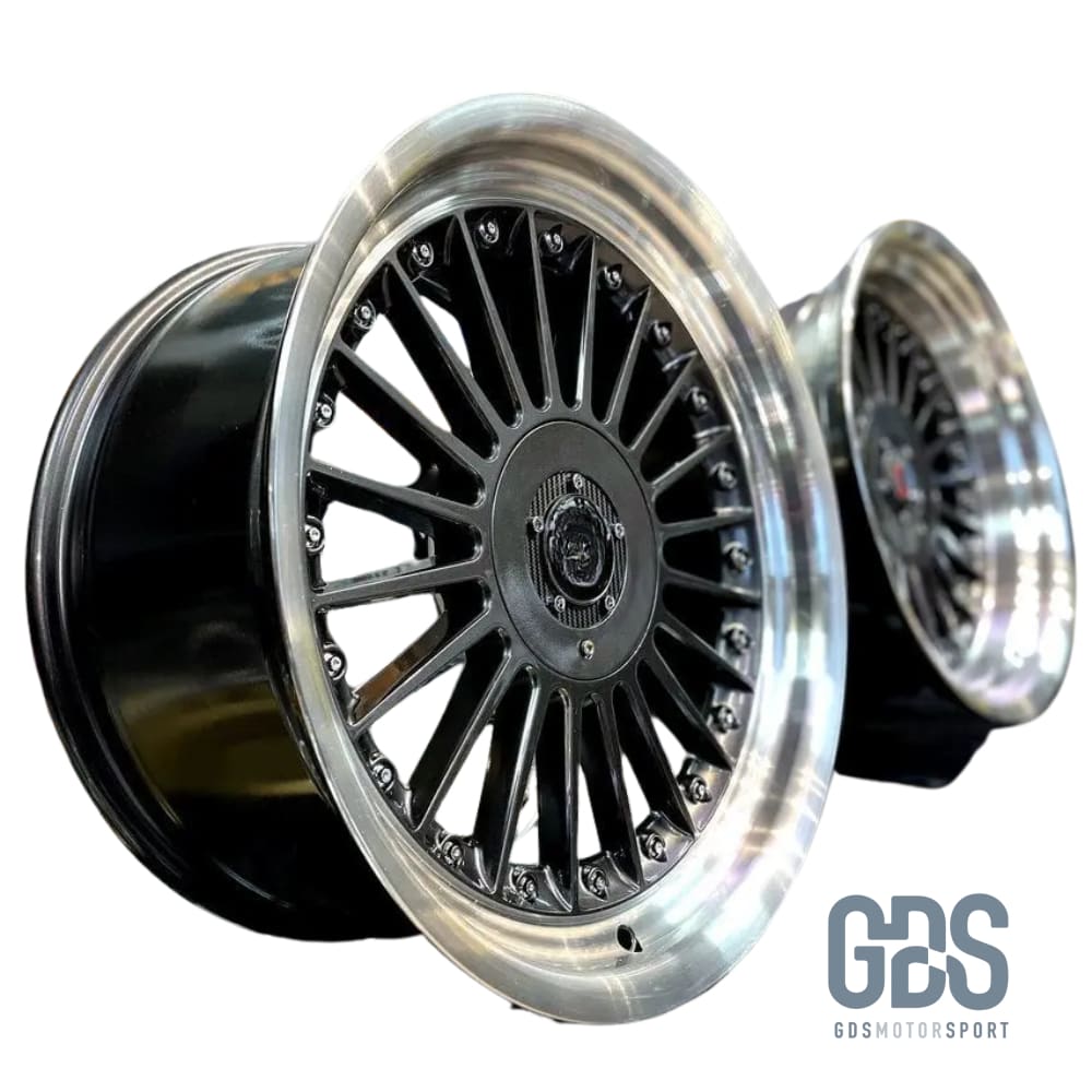 4 jantes style Alpina classique Gris Métallique BMW R17’’ X 8 ET20 9’’ ET15 - Jantes et pneus - GDS Motorsport