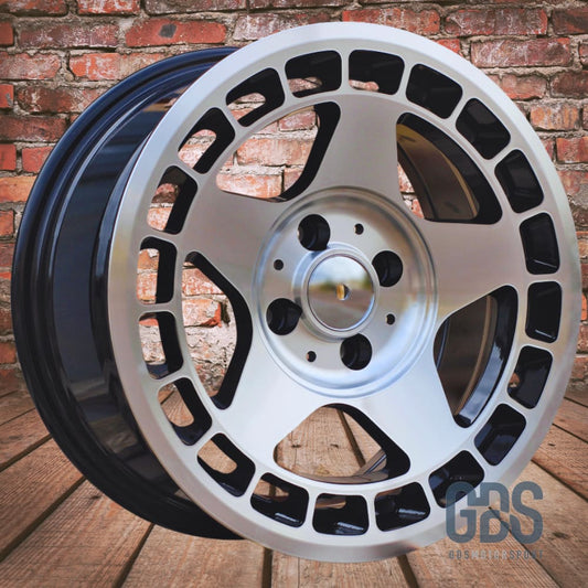 4 jantes style Turbomac rally BMW R15’’ X 7’’ ET24 - Jantes et pneus - GDS Motorsport