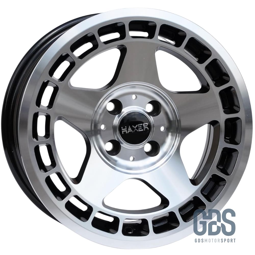 4 jantes style Turbomac rally BMW R15’’ X 7’’ ET24 - Jantes et pneus - GDS Motorsport