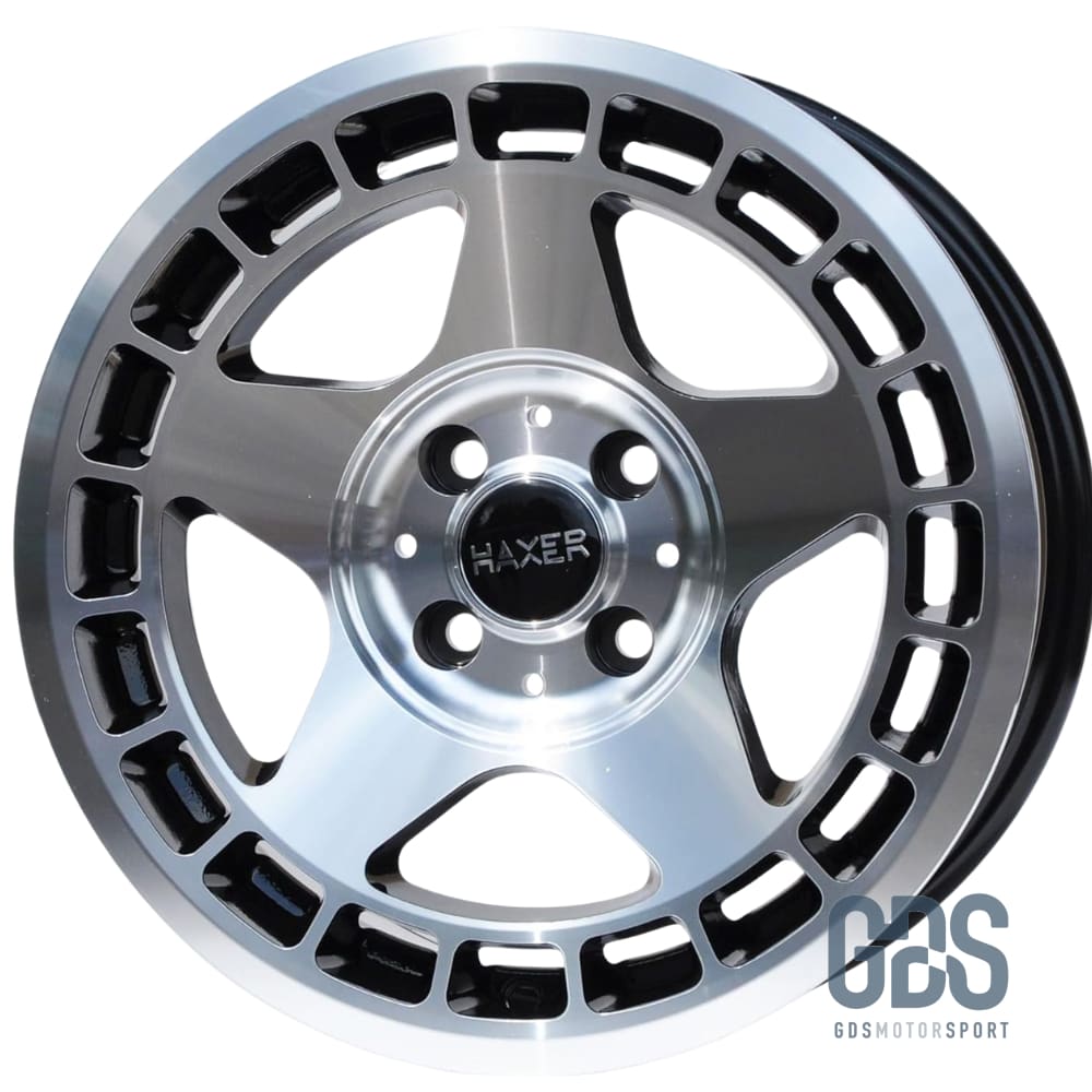 4 jantes style Turbomac rally BMW R15’’ X 7’’ ET24 - Jantes et pneus - GDS Motorsport