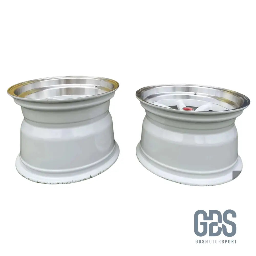 4 jantes Look Watanabe Rota Blanc BMW R15’’ X 9’’ ET0 10.5’’ ET-15 - Jantes et pneus - GDS Motorsport