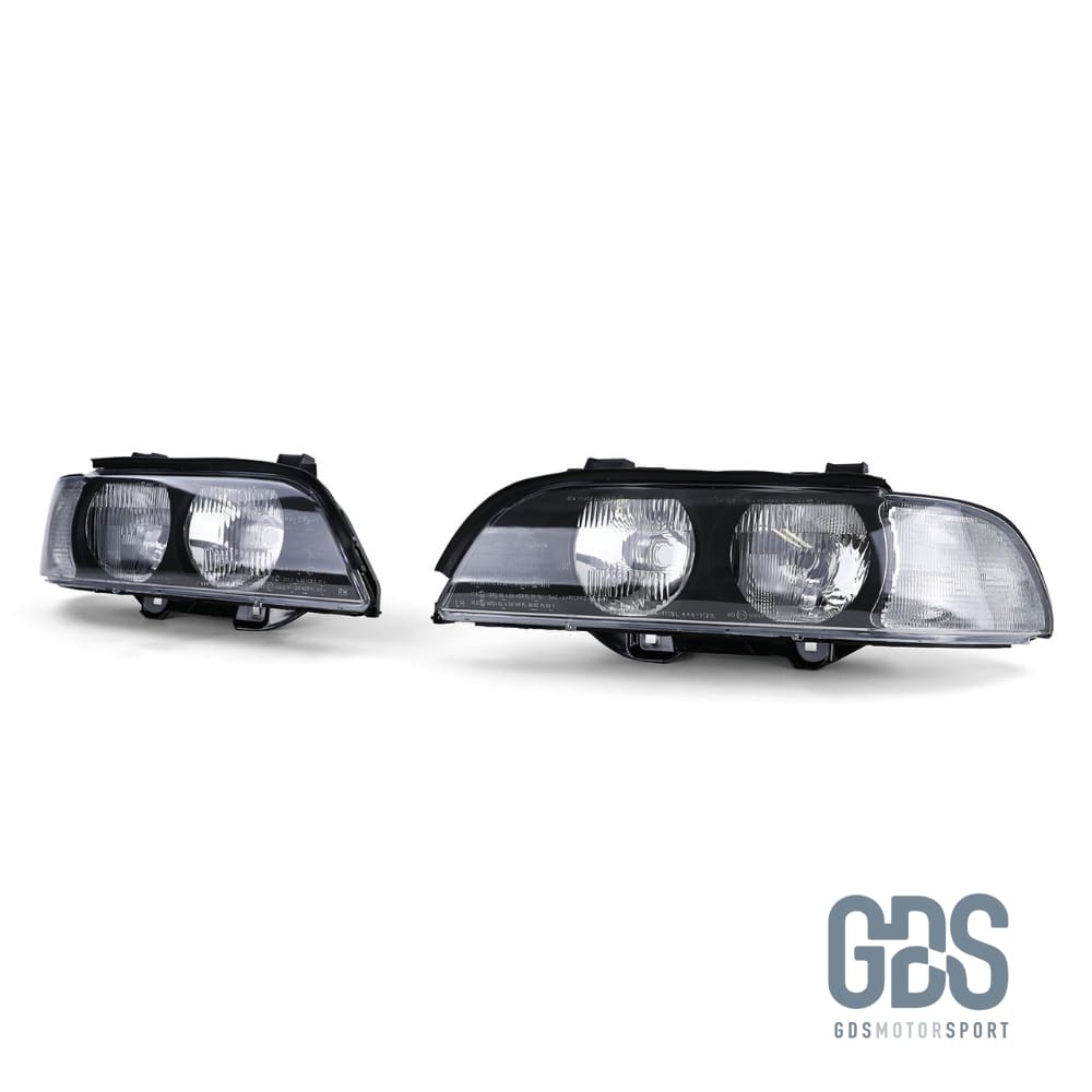 Phares Type origine BMW Série 5 E39 Phase 1 Halogène H7 - PHARES FEUX - GDS Motorsport