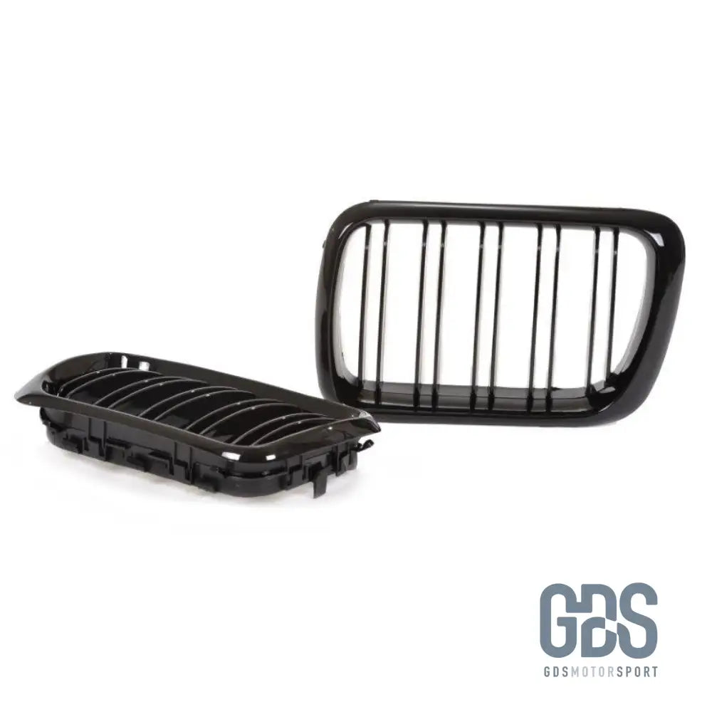 Calandres DOUBLE LAME noir brillant BMW E36 PH2 de 1996 a 1999 - GDS Motorsport