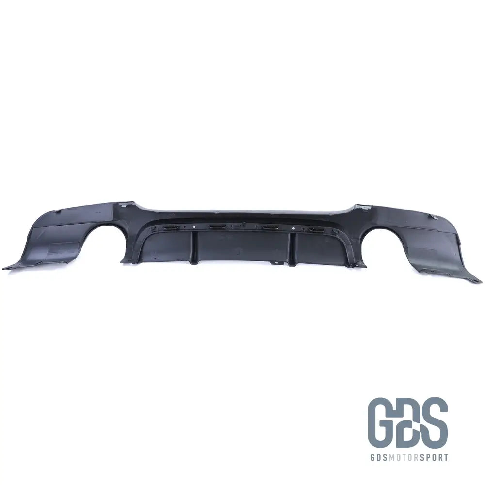 Diffuseur pare choc arrière BMW serie 3 E90 / E91 335i / 335d M Performance Noir Brillant - Pare Choc kit carrosserie - GDS Motorsport