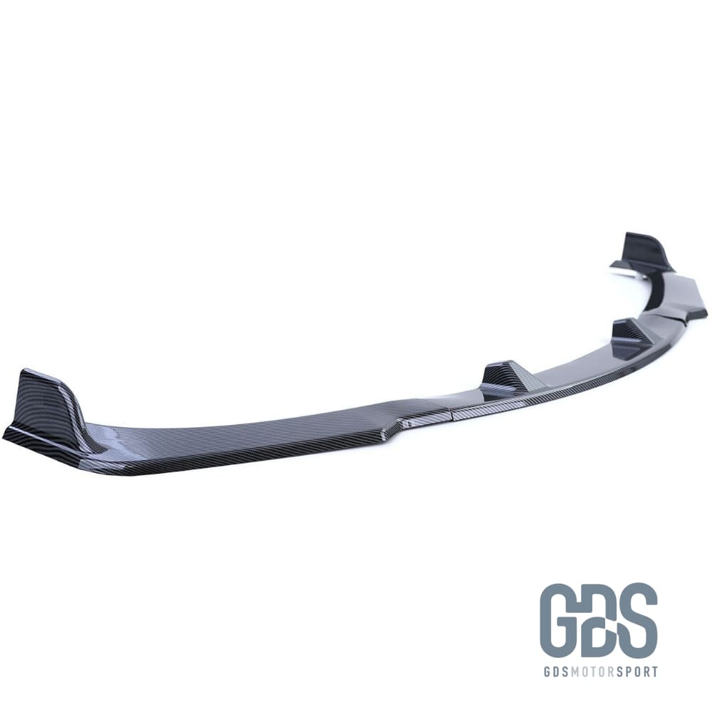 Lame M Sport pour Pare choc avant BMW E90/ E91 Phase 2 Look Carbone - Choc kit carrosserie - GDS Motorsport