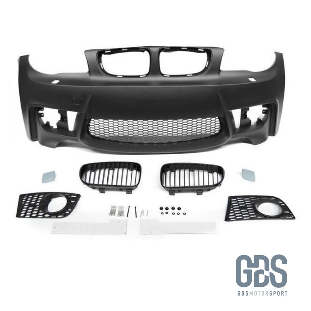 Pare Choc Avant Look série 1M pour BMW E81 / E82 / E87 / E88 - GDS Motorsport