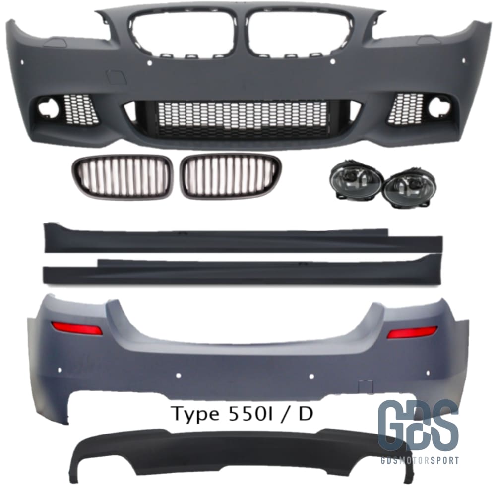Kit Complet Pack M pour BMW F11 Touring Phase 1 Class Edition - style 550 i/d - Pare Choc kit carrosserie - GDS Motorsport