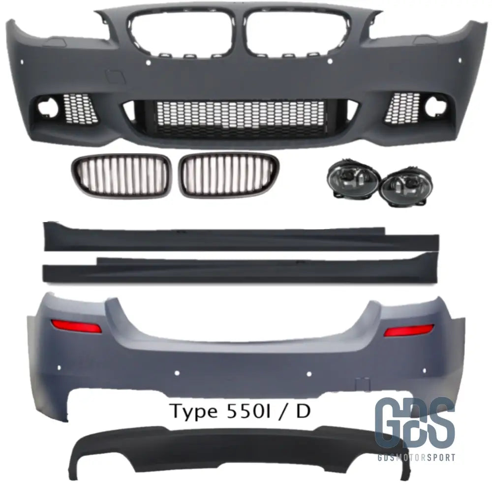 Kit Complet Pack M pour BMW F11 Touring Phase 1 Class Edition - style 550 i/d - Pare Choc kit carrosserie - GDS Motorsport