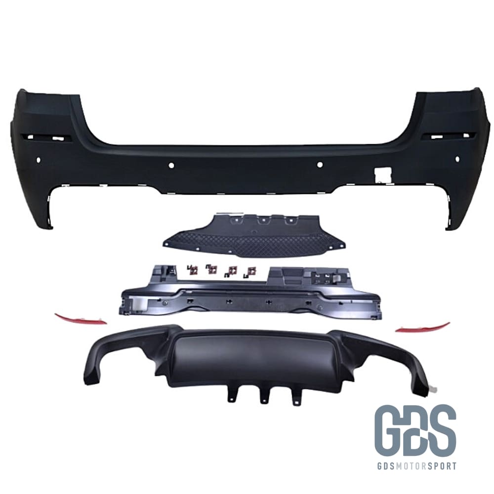 Pare choc arriere look M5 pour BMW F11 Touring Choc GDS Motorsport