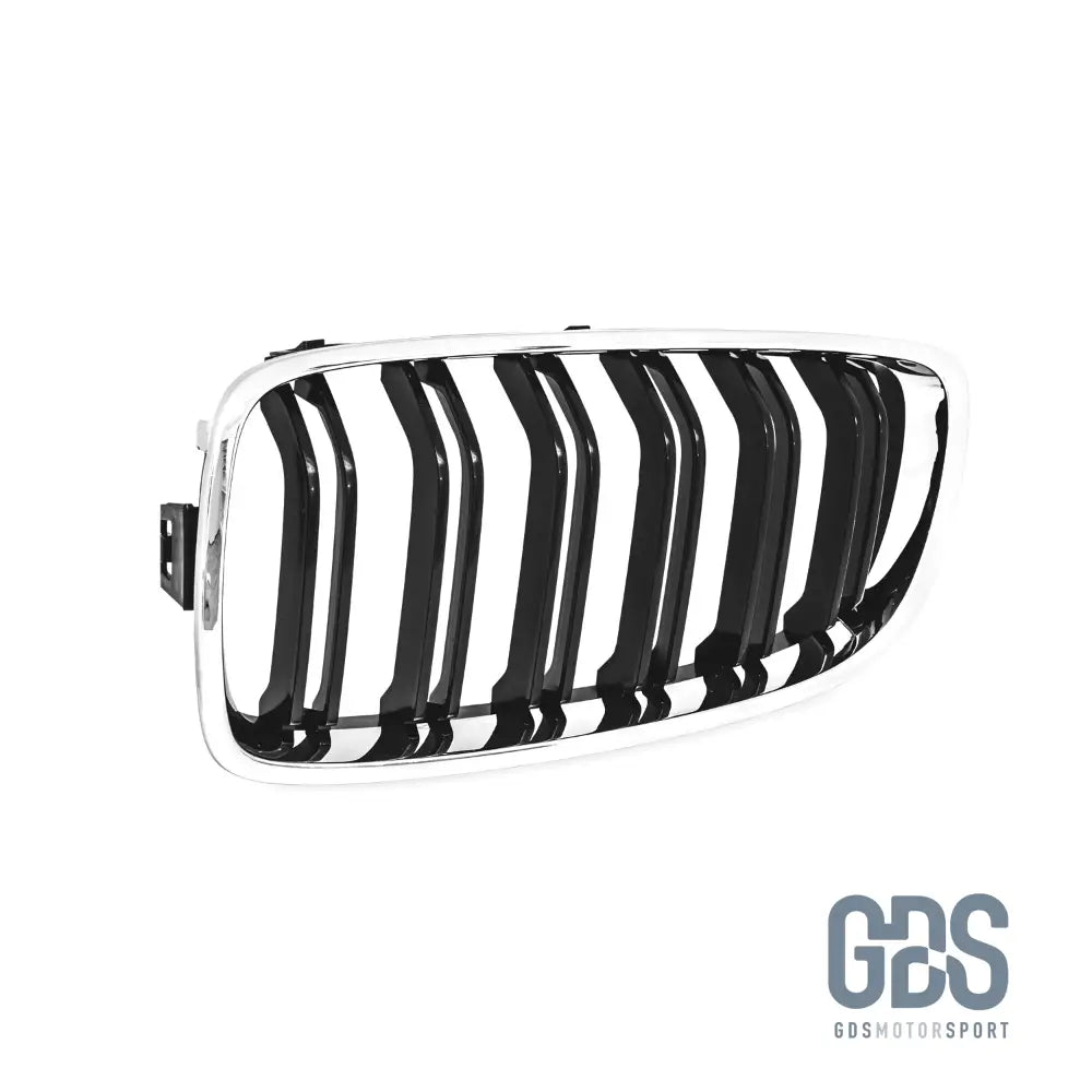 Grilles de calandre Type vrai M4 F82 BMW F32/ F33/ F36 Noir Chrome - calandres - GDS Motorsport