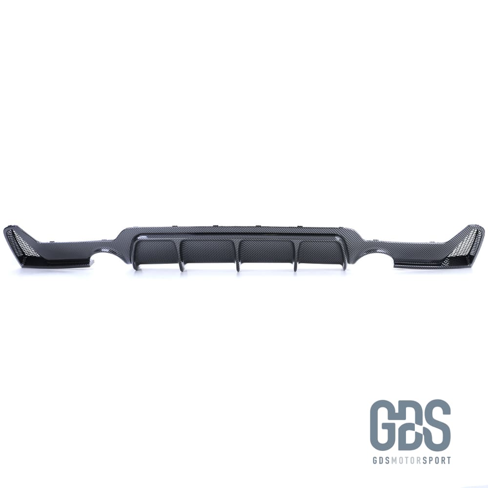 Diffuseur M performance Look Carbone pour BMW F32/ F33/ F36 Sortie gauche/droite 435 I/D 440i - Éléments de carrosserie - GDS Motorsport