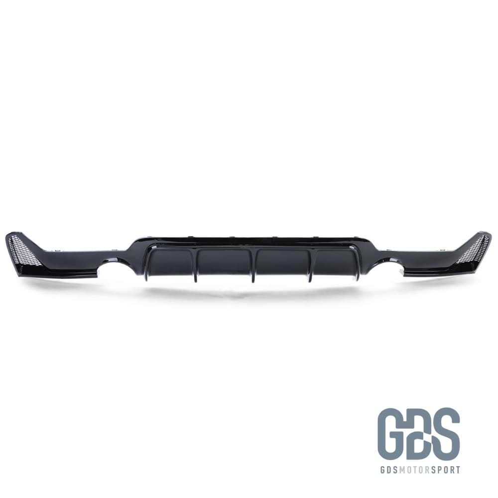 Diffuseur M performance Noir Brillant pour BMW F32/ F33/ F36 Sortie gauche/droite 435 I/D 440i - Éléments de carrosserie - GDS Motorsport