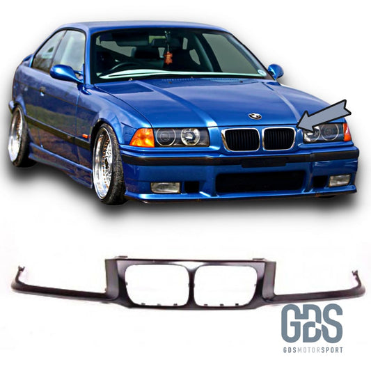 Calandre metalique avant BMW E36 Phase 2 de 1996 a 1999 - Calandres - GDS Motorsport