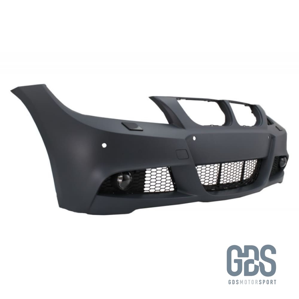 Pare choc avant BMW Pack M serie 3 E90/E91 LCI de 2009 a 2011 avec antibrouillards Choc GDS Motorsport
