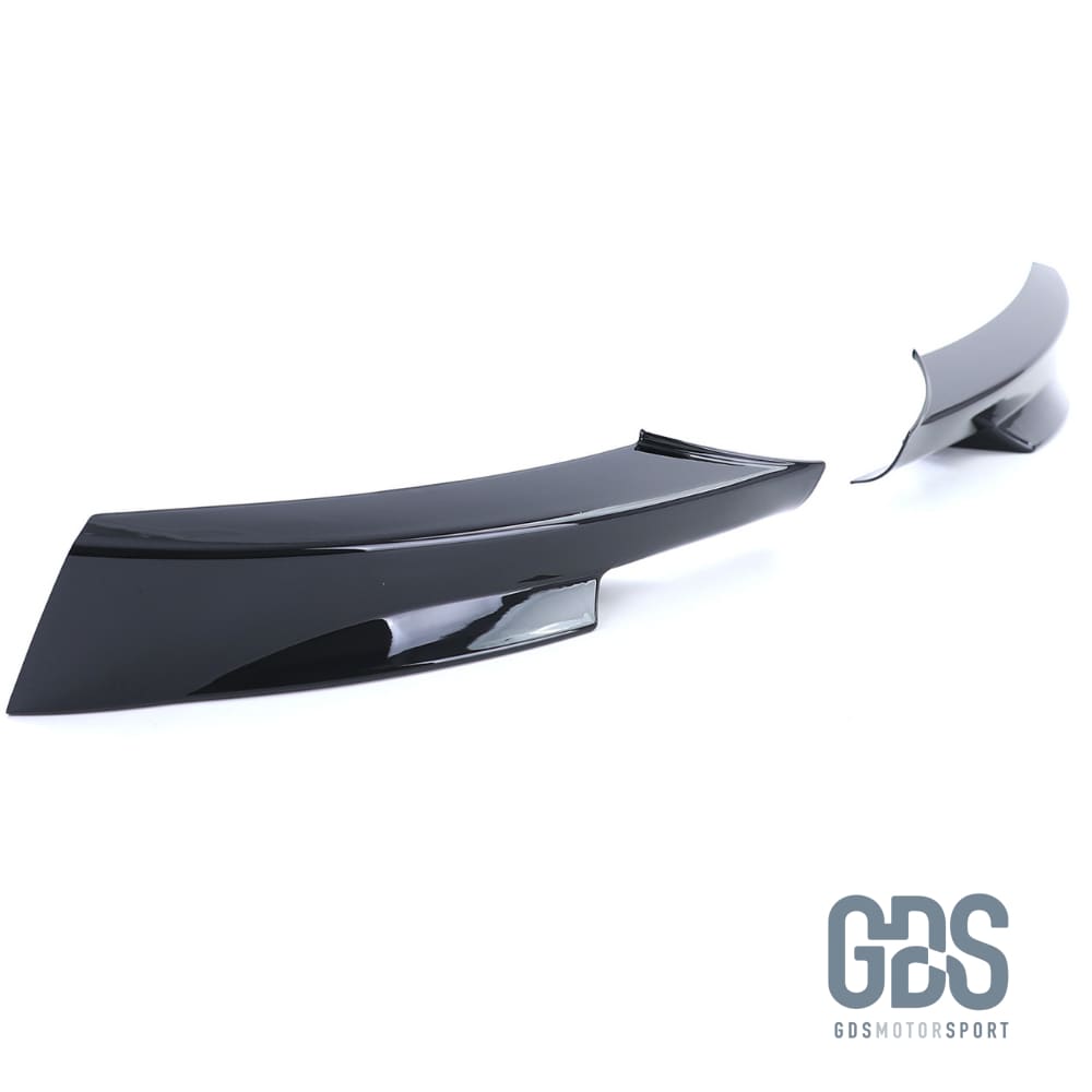 Splitter rajout de pare choc avant BMW E90 berline E91 touring Pack M Phase 2 Noir Brillant - Éléments carrosserie - GDS Motorsport