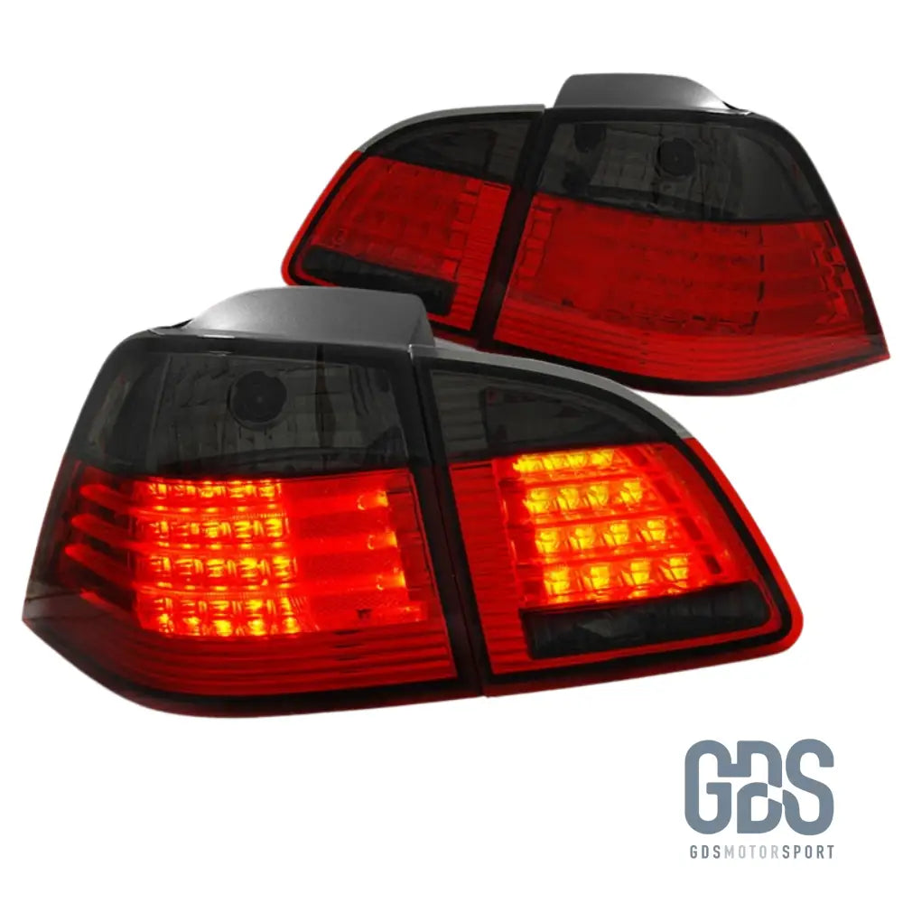 Feux arrières à LED Fumé noir pour BMW E61 Touring Phase 1 2004-2007 - PHARES FEUX - GDS Motorsport