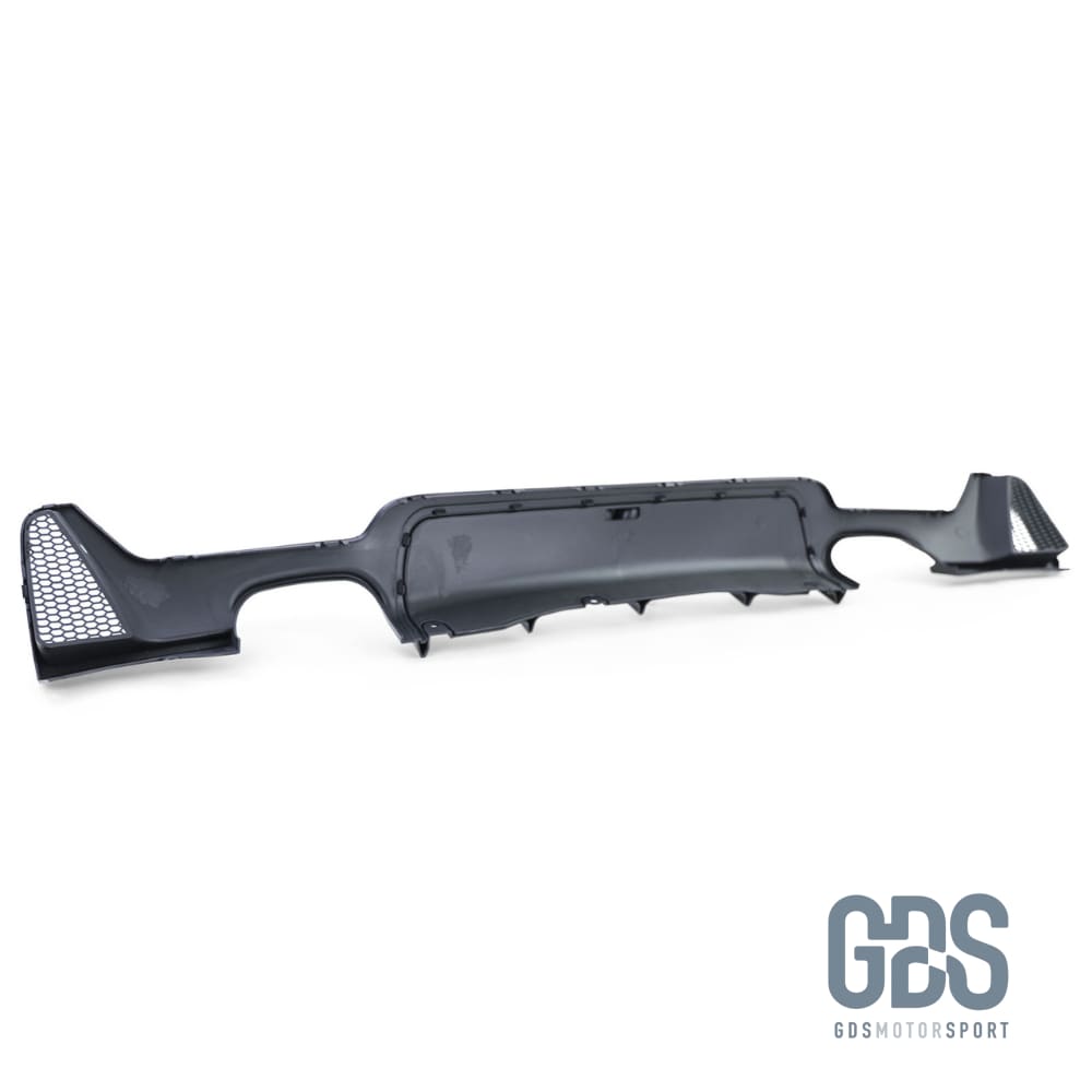 Diffuseur M performance Noir Brillant pour BMW F32/ F33/ F36 4 Sorties échappement - Éléments de carrosserie - GDS Motorsport