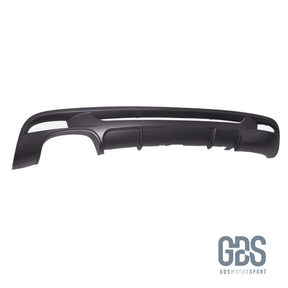 Diffuseur M performance parechoc arriere Pack E82/88 Double sortie Gauche Pare Choc kit carrosserie GDS Motorsport