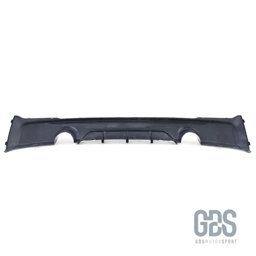 Diffuseur arrière look m performance noir brillant sortie gauche droite pour bmw série 2 f22 f23 m235i m240i
