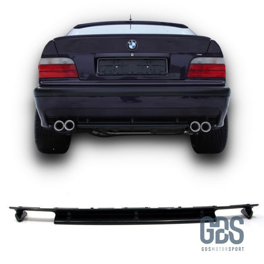 Diffuseur Look M3 double sortie gauche et droite Pare choc arrière BMW E36 - M3/pack M - Choc - GDS Motorsport