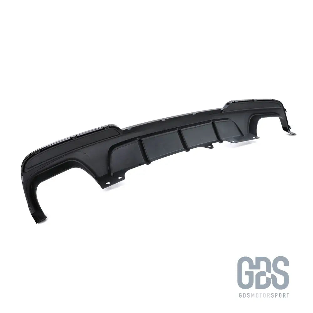 Diffuseur pare-choc arrière 550i/d m performance noir brillant pour bmw f10 / f11 pack (2010-2017) - arrière