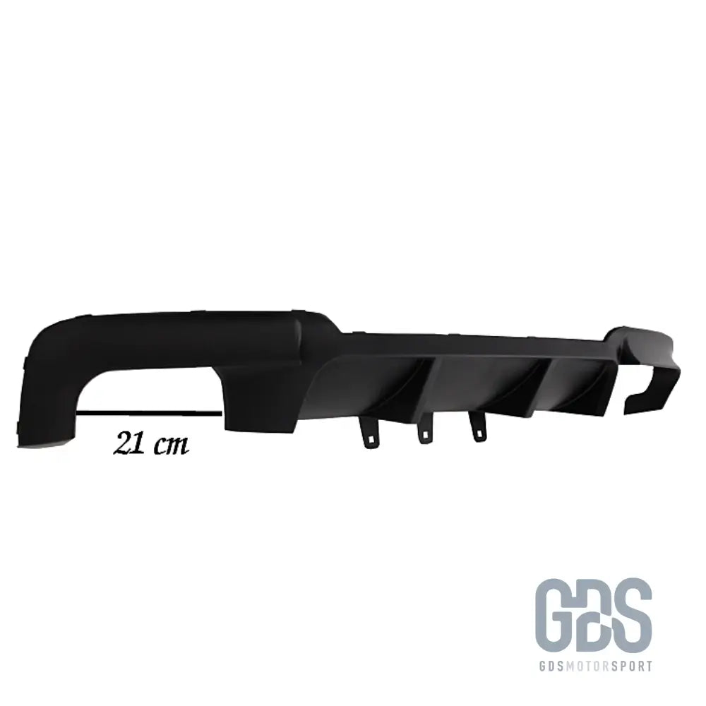 Diffuseur pare-choc arrière look m performance noir mat pour bmw f10 / f11 (2010-2017) - arrière