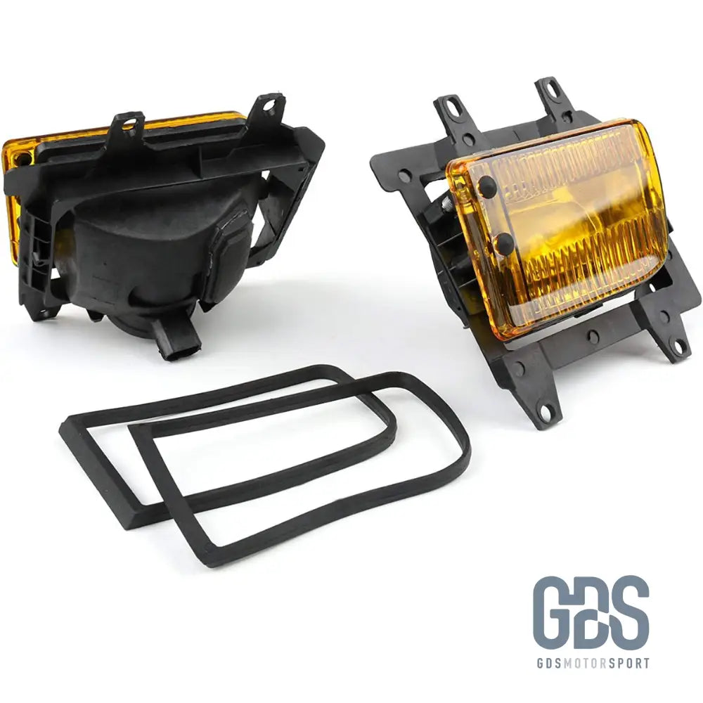 Antibrouillards Jaune retro pour BMW E30 phase 2 de 1985 a 1994 - Pare Choc - GDS Motorsport