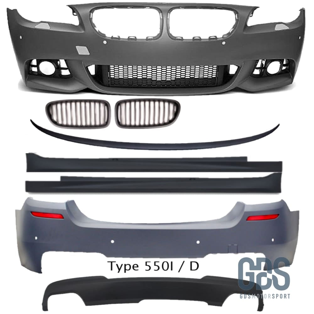 Kit Complet Pack M pour BMW F10 Berline Phase 2 LCI Class Edition - style 550 i/d - Pare Choc kit carrosserie - GDS Motorsport