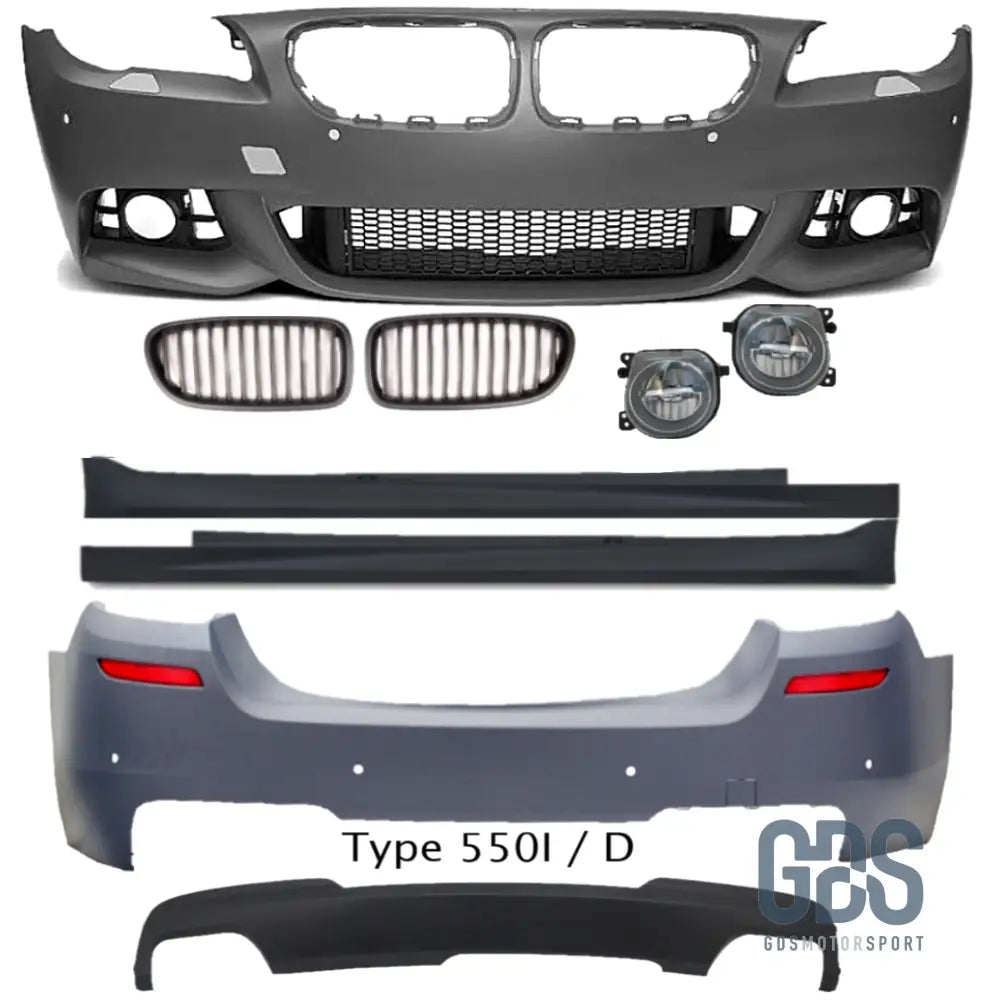 Kit Complet Pack M pour BMW F11 Touring Phase 2 LCI Class Edition - style 550 i/d - Pare Choc kit carrosserie - GDS Motorsport