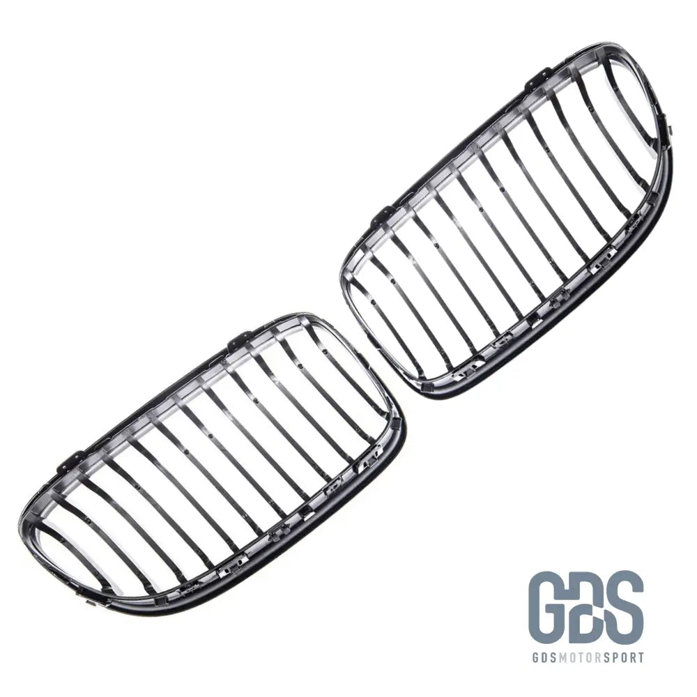 Grilles de calandre Noir Mate pour BMW serie 3 E92 E93 phase 2 10-14 - Calandres - GDS Motorsport