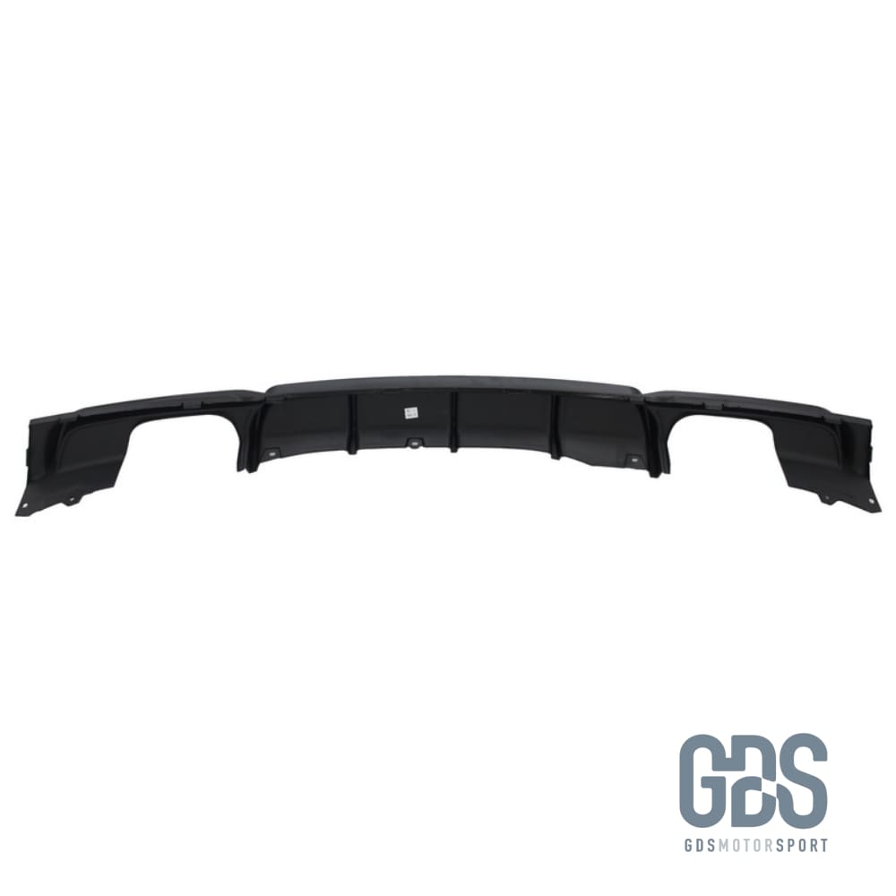 Diffuseur M performance Look Carbone pour BMW F30 / F31 4 Sorties échappement - Éléments de carrosserie - GDS Motorsport