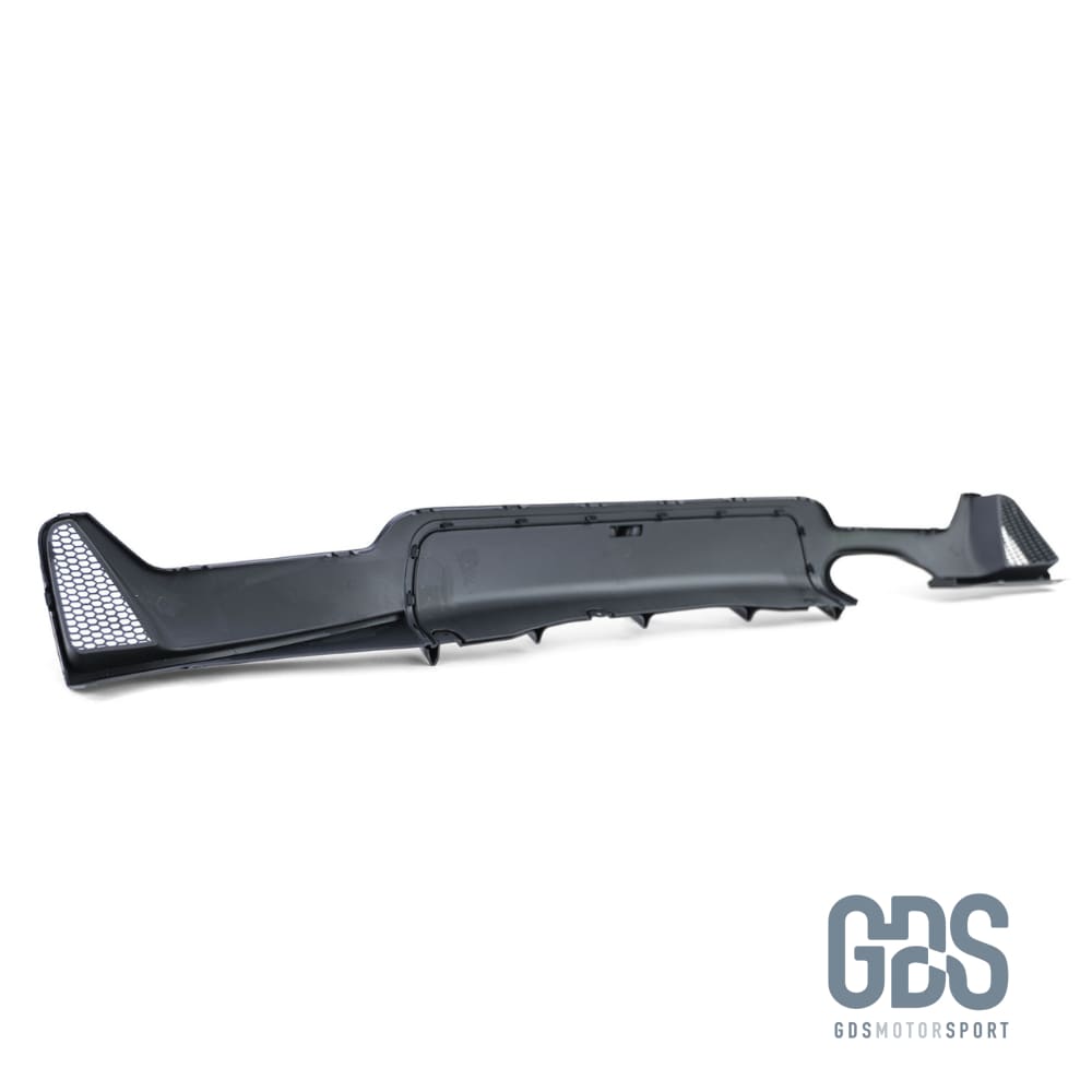 Diffuseur M performance Noir Brillant pour BMW F32/ F33/ F36 Sortie Double gauche - Éléments de carrosserie - GDS Motorsport