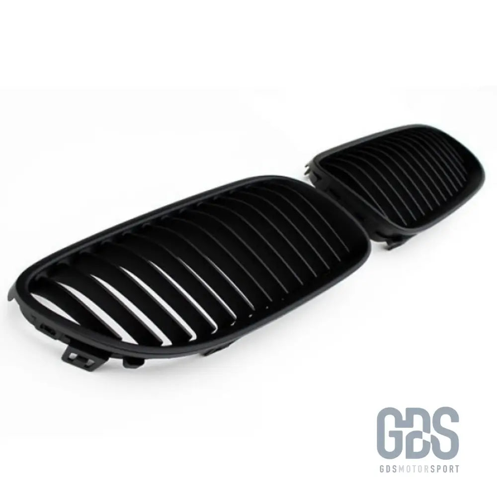 Grilles de calandre noir mat bmw série 3 e90 e91 phase 2 lci - calandres