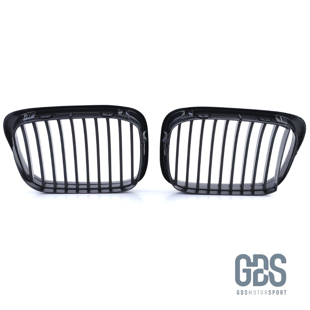 Grilles de calandre NOIR MATE bords larges BMW serie 5 E39 1995 a 2003 - Calandres - GDS Motorsport