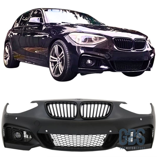 Pare choc avant Look M235I pour BMW F20/ F21 phase 1 Avec antibrouillards Choc kit carrosserie GDS Motorsport