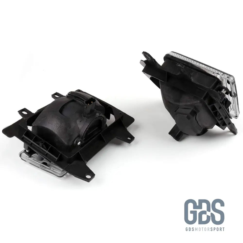 Antibrouillards blanc cristal pour BMW E30 phase 2 de 1985 a 1994 - Pare Choc - GDS Motorsport