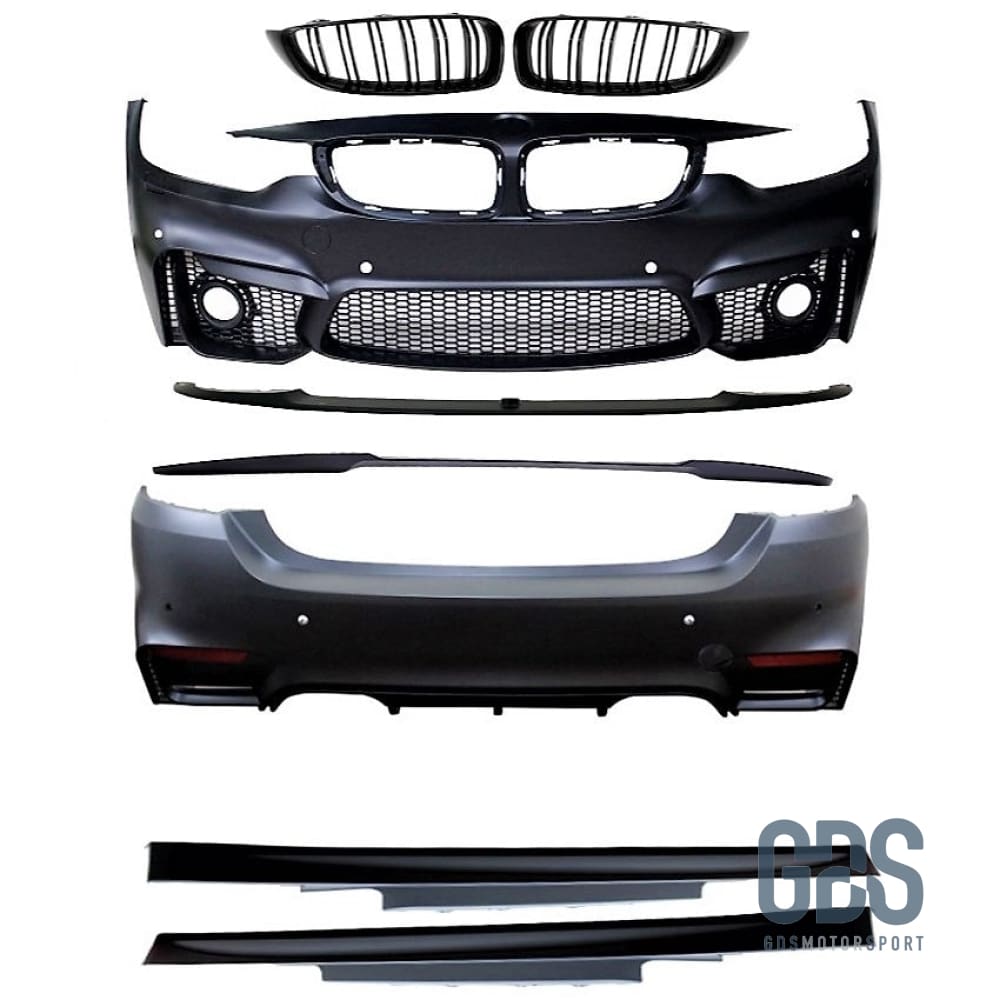 Kit Complet Look M4 F82 pour BMW F32 Coupe / F33 Cabriolet - Non - Pare Choc kit carrosserie - GDS Motorsport