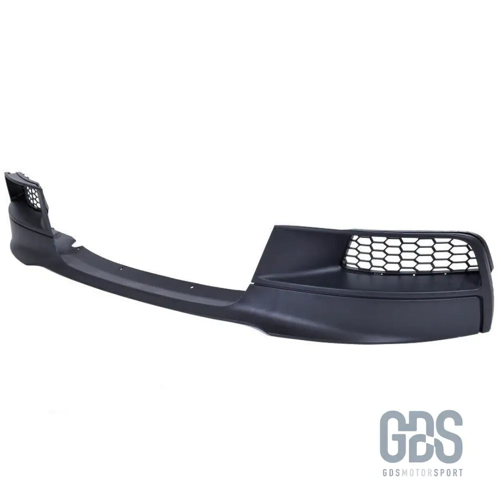 Lame m performance evo pour pare-choc avant pack bmw série 1 f20 f21 phase noir mat