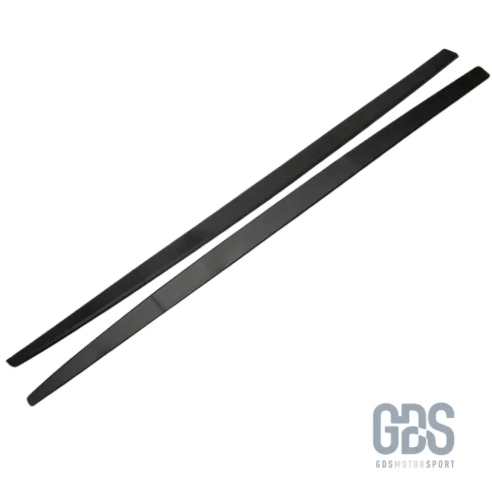 Lames de bas caisse m performance noir mat pour bmw série 2 f22 f23