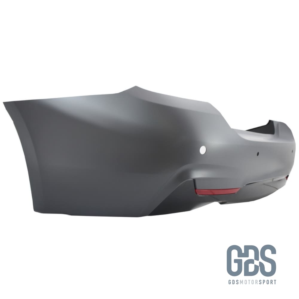 Pare choc arriere Pack M pour BMW F32 F33 Sortie double gauche Choc kit carrosserie GDS Motorsport