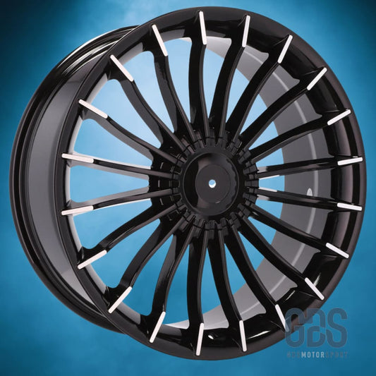 Pack 4 jantes style ALPINA noir brillant BMW R17’’ X 8’’ ET15 - Jantes et pneus - GDS Motorsport