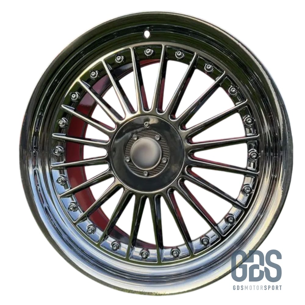 Pack 4 jantes Style Alpina Classic Chrome Noir BMW R19’’ X 8,5’’ ET25 10’’ ET20 - Jantes et pneus - GDS Motorsport