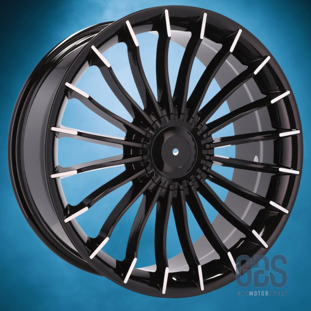 Pack 4 jantes Style Alpina noir brillant BMW R20’’ X 8,5’’ ET14 9,5’’ ET20 - Jantes et pneus - GDS Motorsport