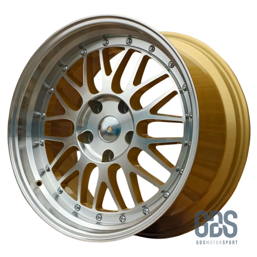 Pack 4 jantes style BBS LM Gold BMW R18’’ X 8’’ ET35 - Jantes et pneus - GDS Motorsport