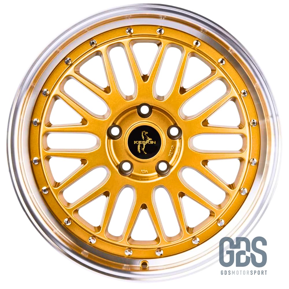 Pack 4 jantes style BBS LM Gold KESKIN BMW R19’’ X 8.5’’ ET35 - Jantes et pneus - GDS Motorsport